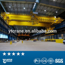 2015 hot sale double girder lifting magnet crane